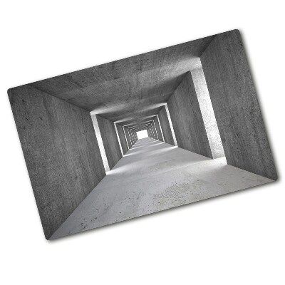 Doska na krájanie zo skla Betónový tunel
