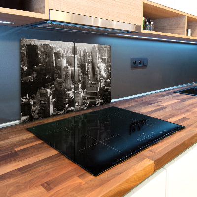 Kuchynská doska zo skla New York architektúra