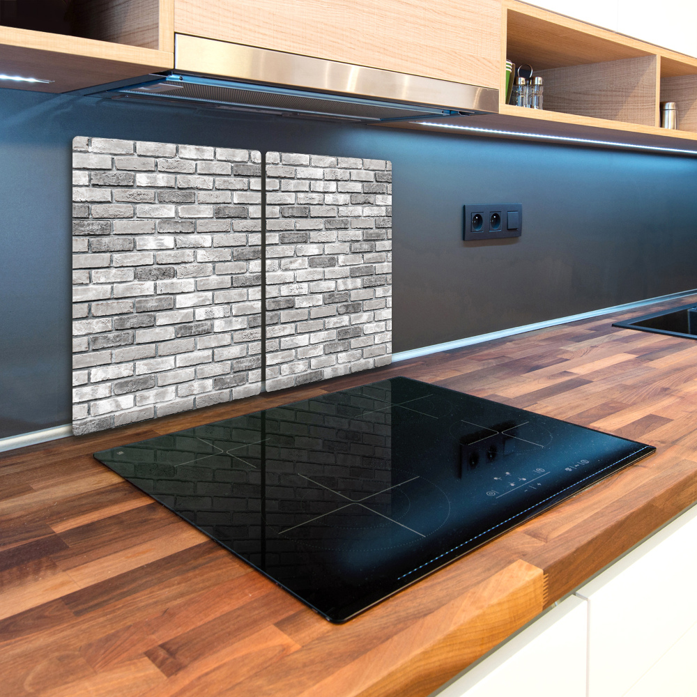 Kuchynská doska veľká zo skla Murovaný múr