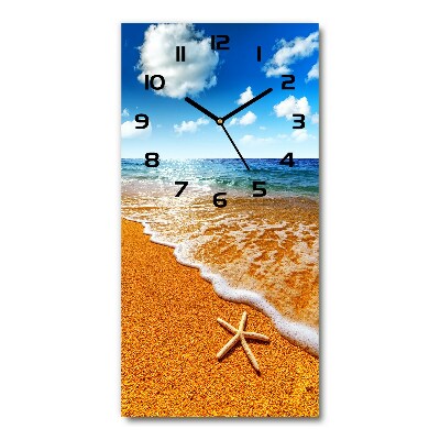 Nástenné hodiny Hviezdice na pláži