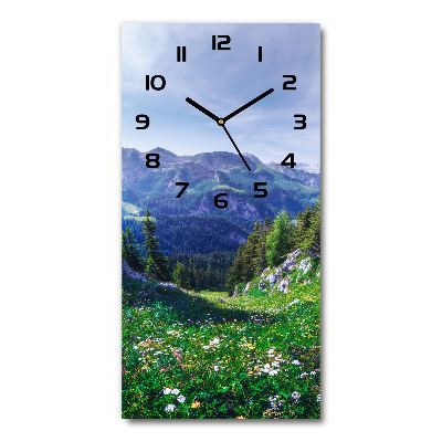 Moderné hodiny nástenné Alpy