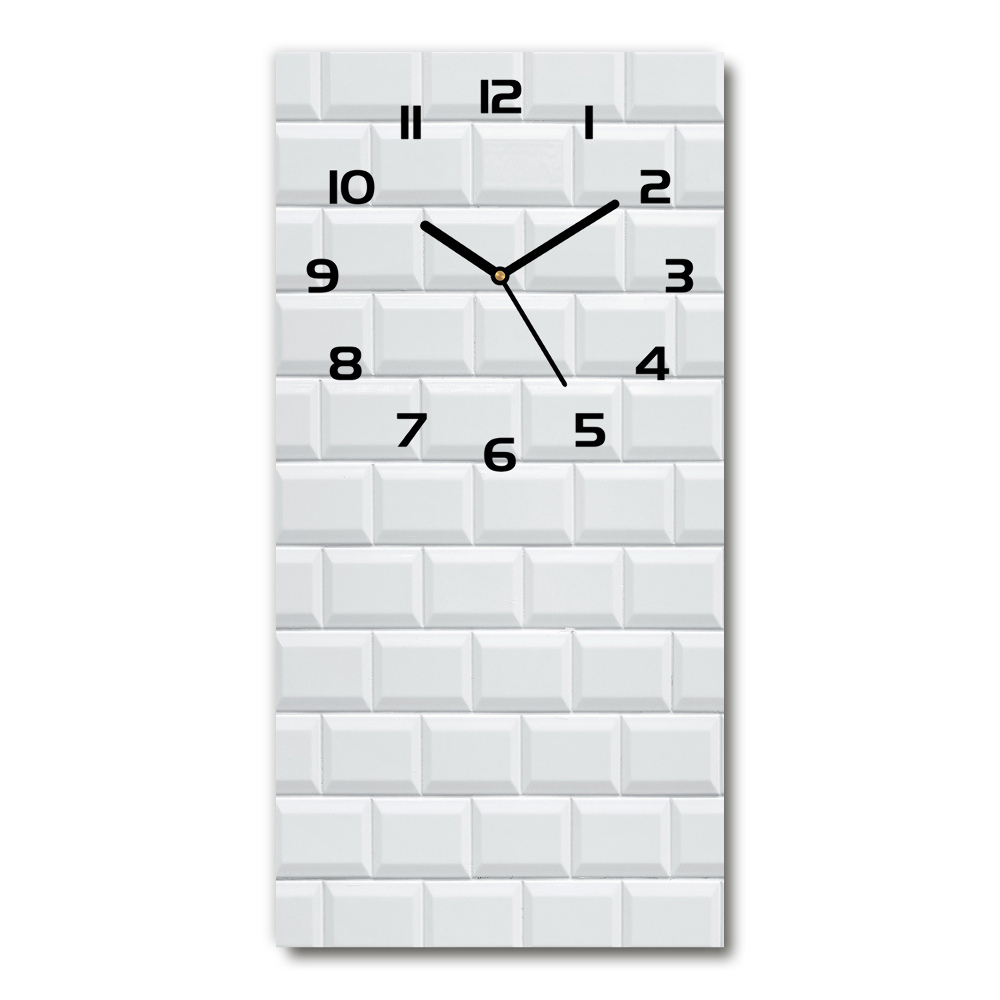 Nástenné hodiny Keramická stena