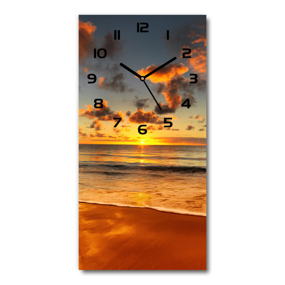 Nástenné hodiny Austrálska pláž