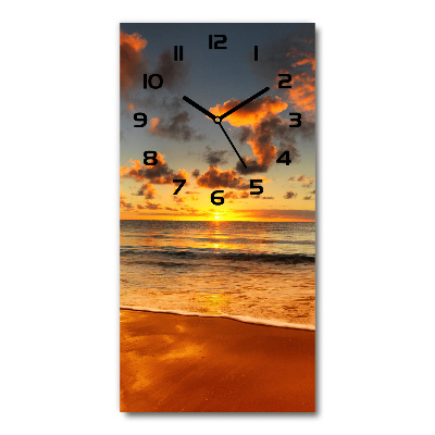 Nástenné hodiny Austrálska pláž