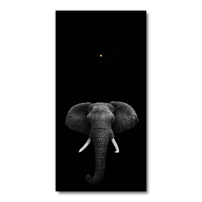 Nástenné hodiny tiché Africký slona