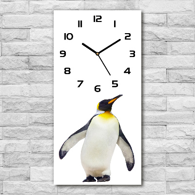 Moderné hodiny nástenné Tučniak