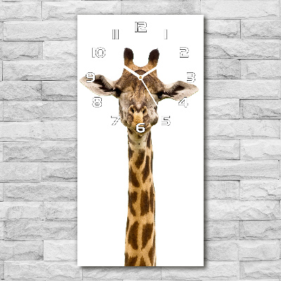 Moderné hodiny nástenné Žirafa