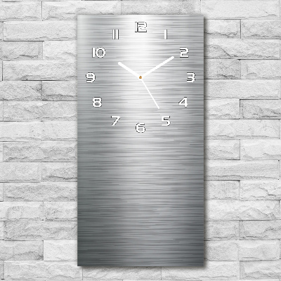 Nástenné sklenené hodiny Kovové pozadia