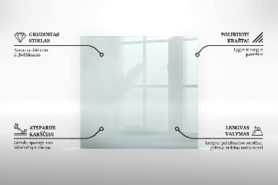 Šesťuholníková podložka pod krb priehľadná