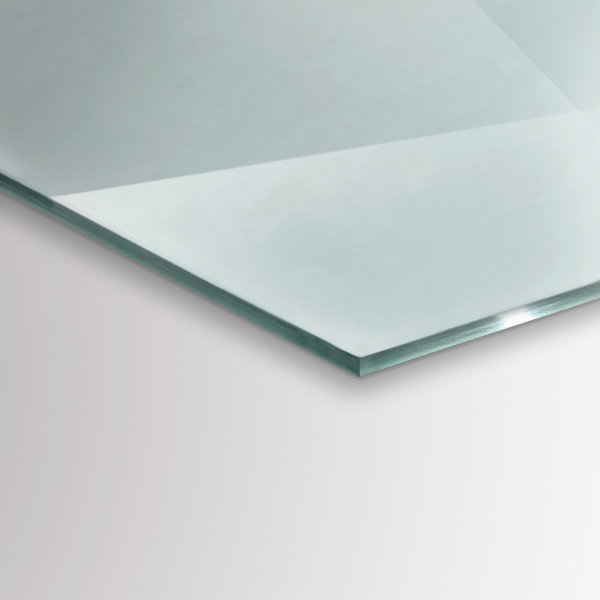 Šesťuholníková podložka pod krb priehľadná