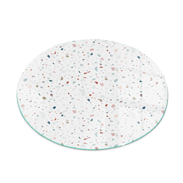 Okrúhle sklo pod kachle Tvary v miniatúre