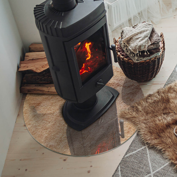 Okrúhle sklo pod kachle Povaha kamennej štruktúry