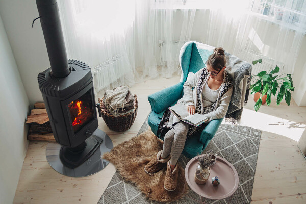 Okrúhle sklo pod kachle Farba sivá