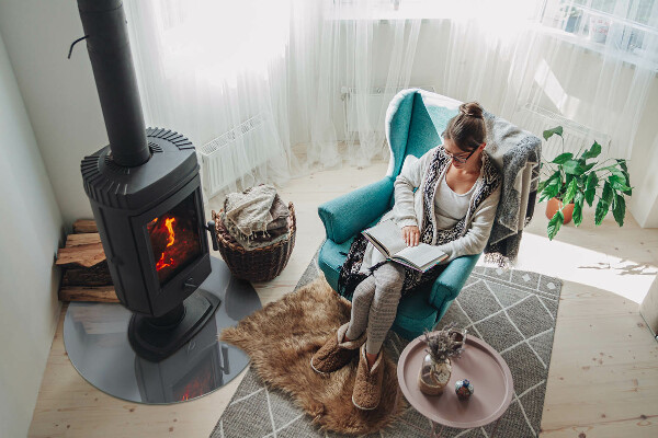 Okrúhle sklo pod kachle Farba sivá