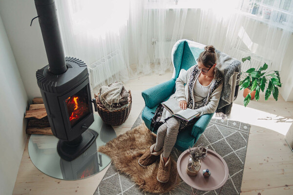 Okrúhla sklenená podložka pod krb Farba Svetlozelená