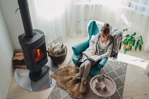 Okrúhla podložka pod krbové kachle Farba sivá