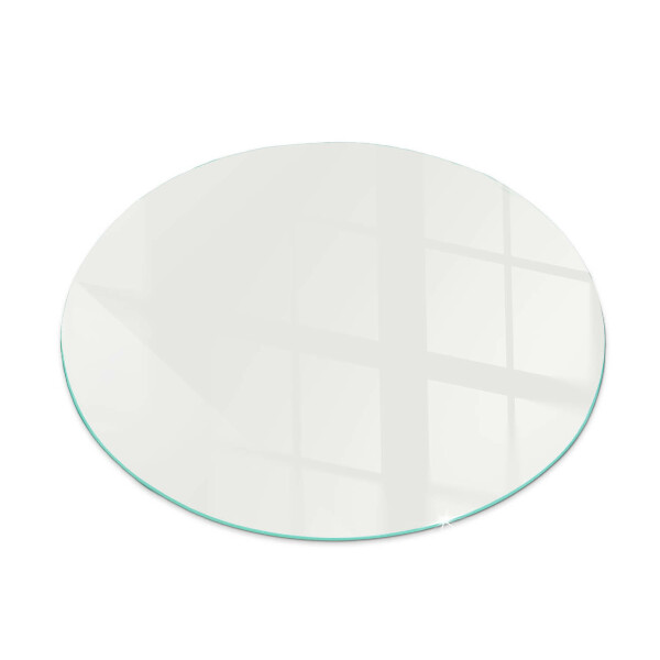 Okrúhle sklo pod kachle Slonovinová farba