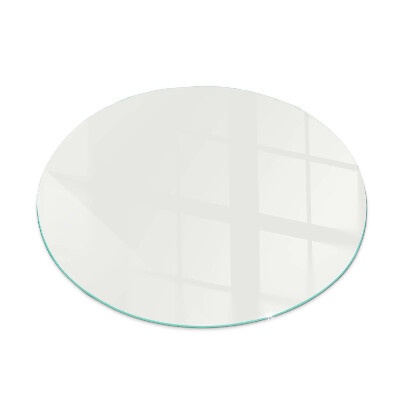 Okrúhle sklo pod kachle Slonovinová farba