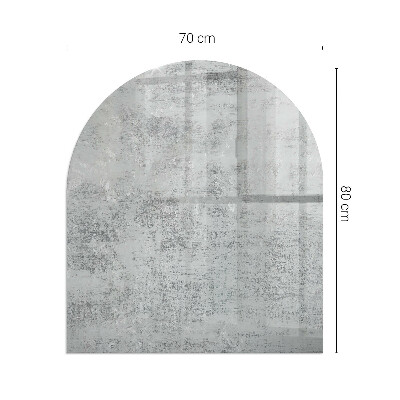 Polovičné oválne sklo pod kachle Abstraktný vzor pozadia