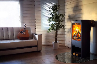 Oválna podložka pod krbové kachle Štýlový mramorový motív