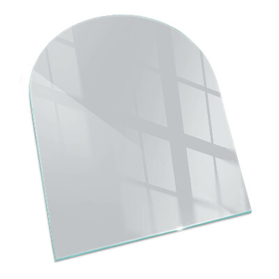 Oválna podložka pod krbové kachle Farba sivá