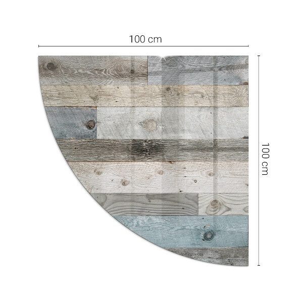 Rohová podložka pod krbové kachle Farby dosiek v rôznych odtieňoch