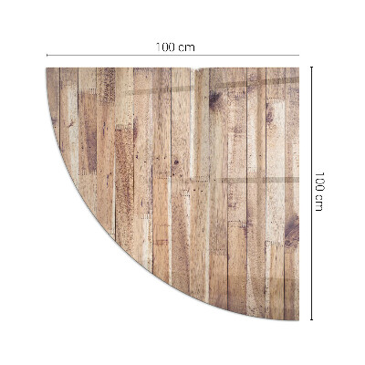 Sklo do rohu pod kachle Drevený vzor v geometrickom usporiadaní