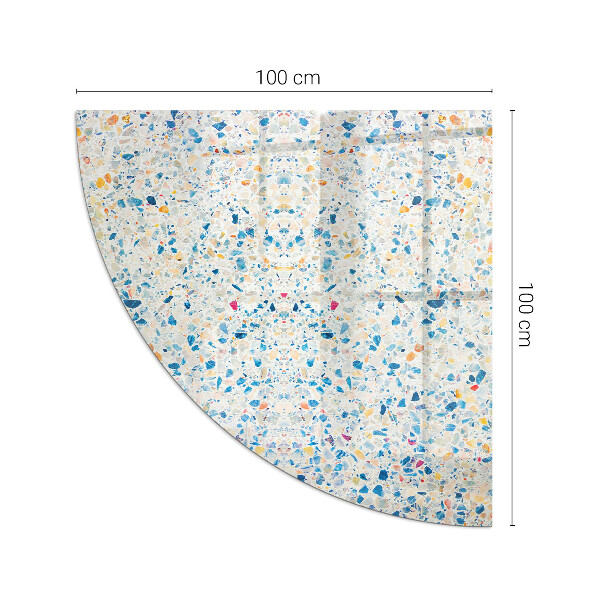 Sklo do rohu pod kachle Abstraktný textúrový motív