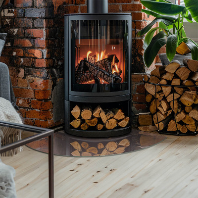 Rohová podložka pod krbové kachle Farba béžová