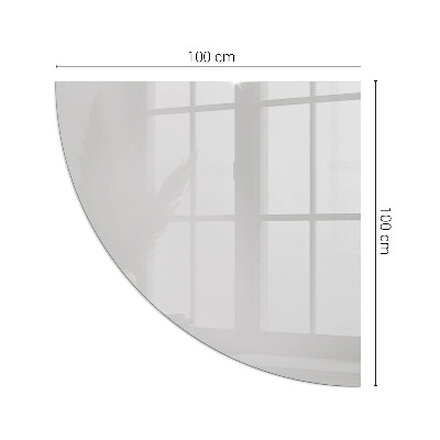 Sklo do rohu pod kachle Farba sivá