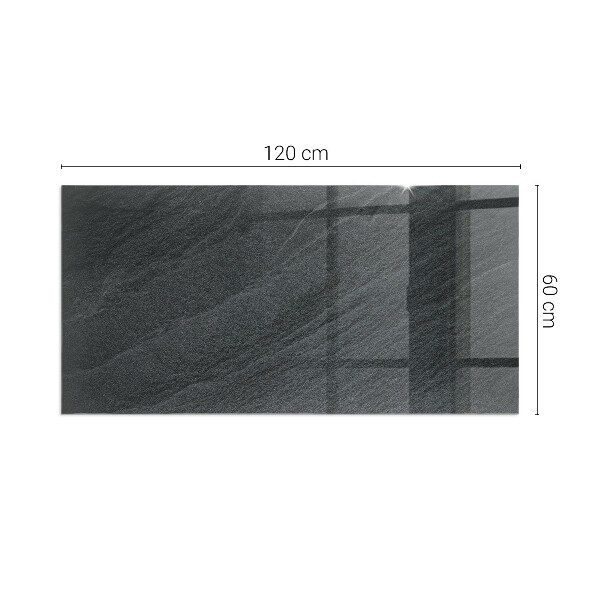 Obdĺžnikové sklo pod kachle Vzor z prírodného kameňa