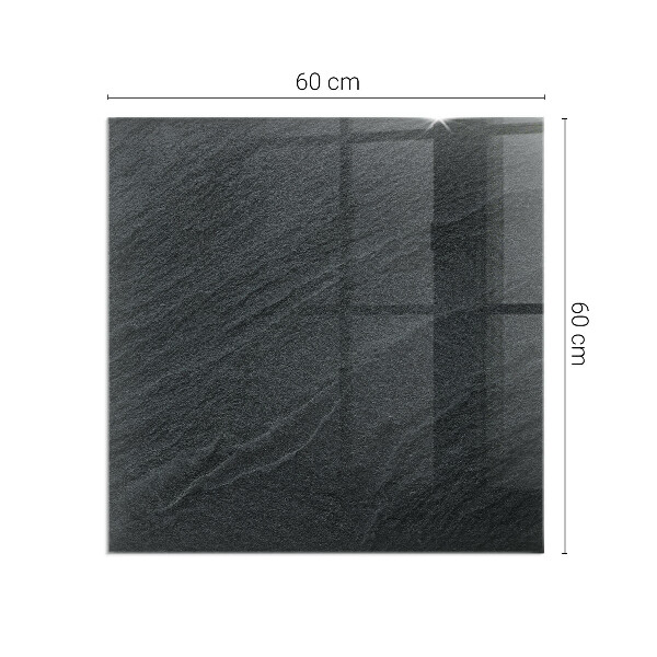Obdĺžnikové sklo pod kachle Vzor z prírodného kameňa