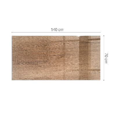 Obdĺžnikové sklo pod kachle Vzor inšpirovaný drevom