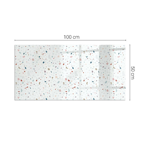 Obdĺžnikové sklo pod kachle Tvary v miniatúre