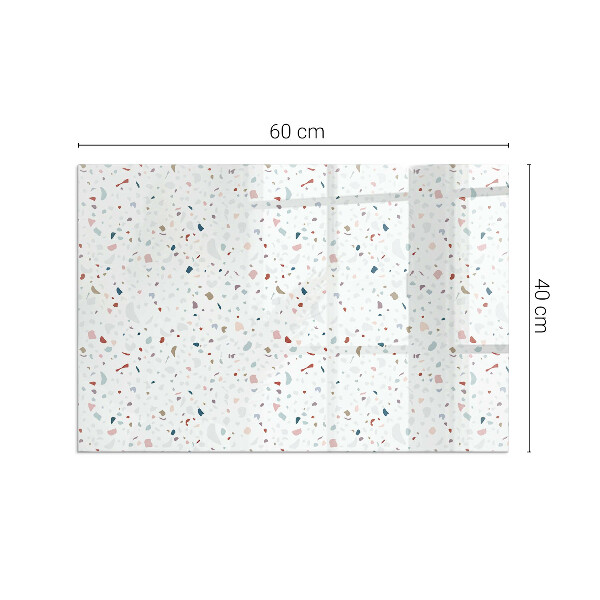 Obdĺžnikové sklo pod kachle Tvary v miniatúre