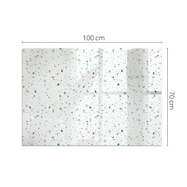 Obdĺžnikové sklo pod kachle Tvary v miniatúre