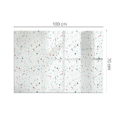 Obdĺžnikové sklo pod kachle Tvary v miniatúre