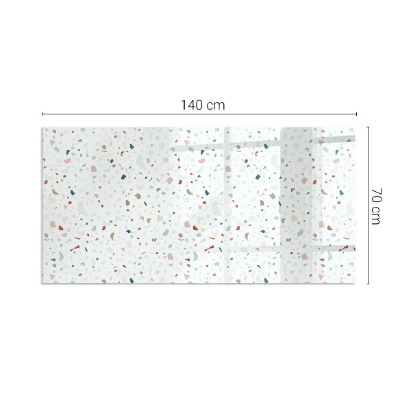 Obdĺžnikové sklo pod kachle Tvary v miniatúre