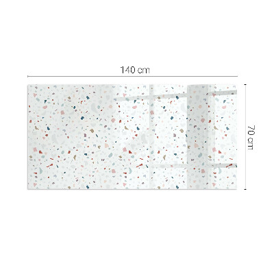 Obdĺžnikové sklo pod kachle Tvary v miniatúre