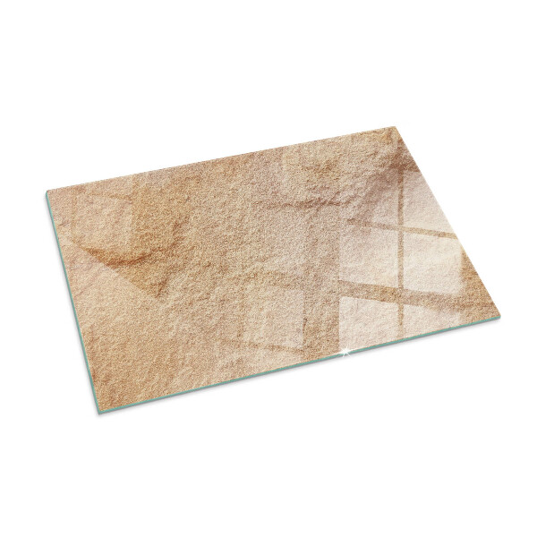 Obdĺžnikové sklo pod kachle Povaha kamennej štruktúry