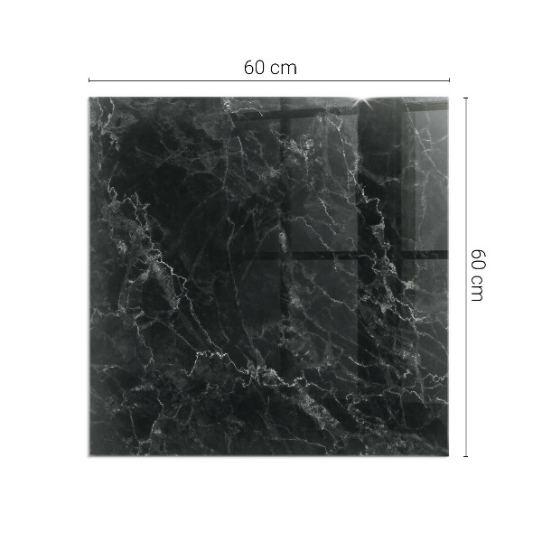 Obdĺžniková podložka pred krb Štýlový mramorový motív