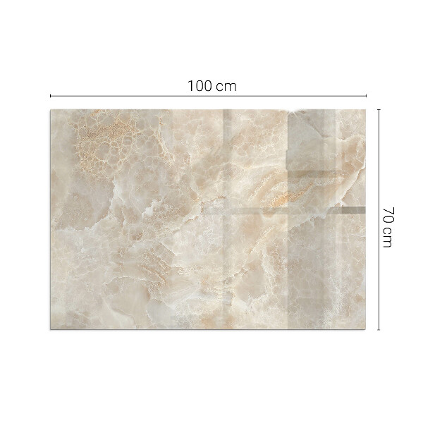 Obdĺžnikové sklo pod kachle Kamenný vzor inšpirovaný prírodou