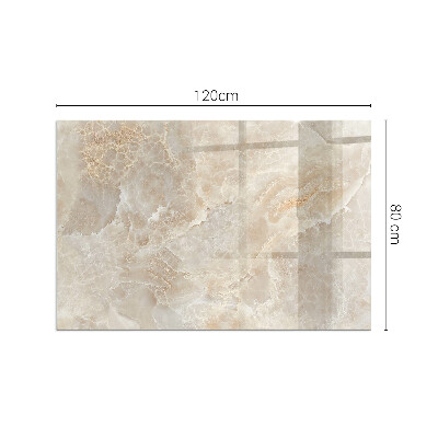 Obdĺžnikové sklo pod kachle Kamenný vzor inšpirovaný prírodou