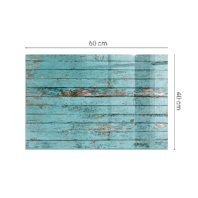 Obdĺžnikové sklo pod kachle Rustikálne dosky v prírodnom štýle