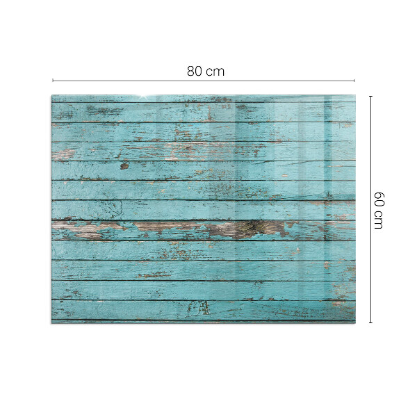 Obdĺžnikové sklo pod kachle Rustikálne dosky v prírodnom štýle