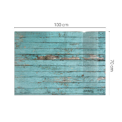 Obdĺžnikové sklo pod kachle Rustikálne dosky v prírodnom štýle