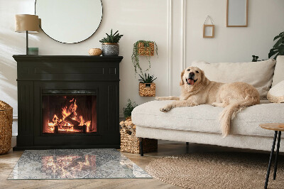 Obdĺžnikové sklo pod kachle Usporiadanie mozaikových dekorácií