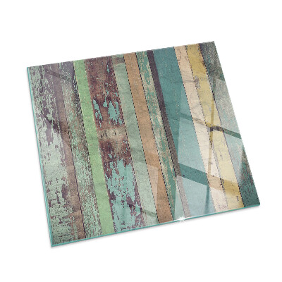 Obdĺžniková sklenená podložka pod krb Farby dosiek v rôznych tónoch