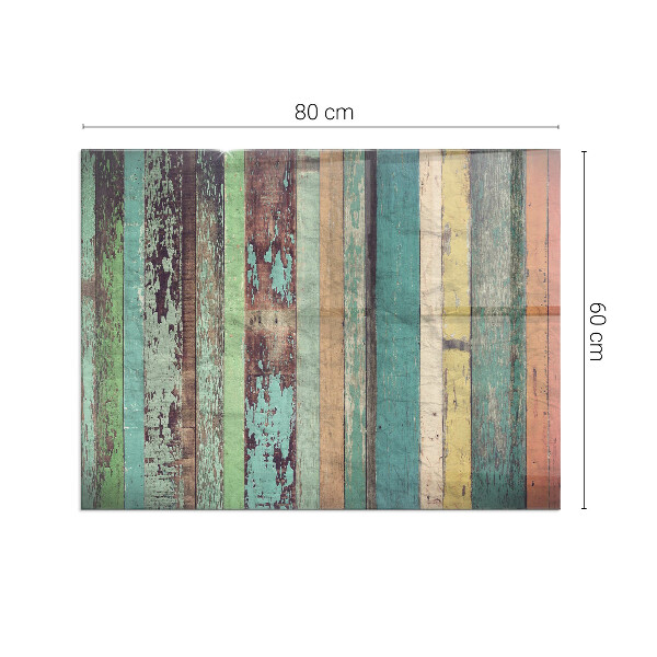 Obdĺžniková sklenená podložka pod krb Farby dosiek v rôznych tónoch