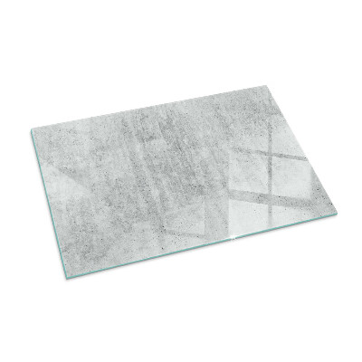 Obdĺžniková podložka pred krb Konštrukcia zo surového betónu